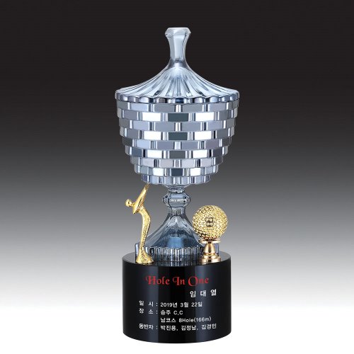 고심끝에 최고의 가성비로 출시된, 네이비 고광택컵 럭셔리트로피  YPT-06